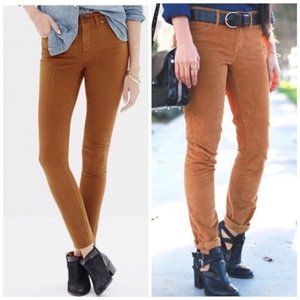 Madewell Golden Mustard Cord Jeans